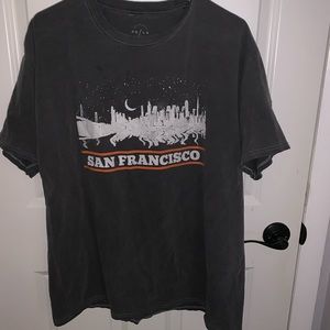 One Size Oversized Pacsun Graphic Tshirt